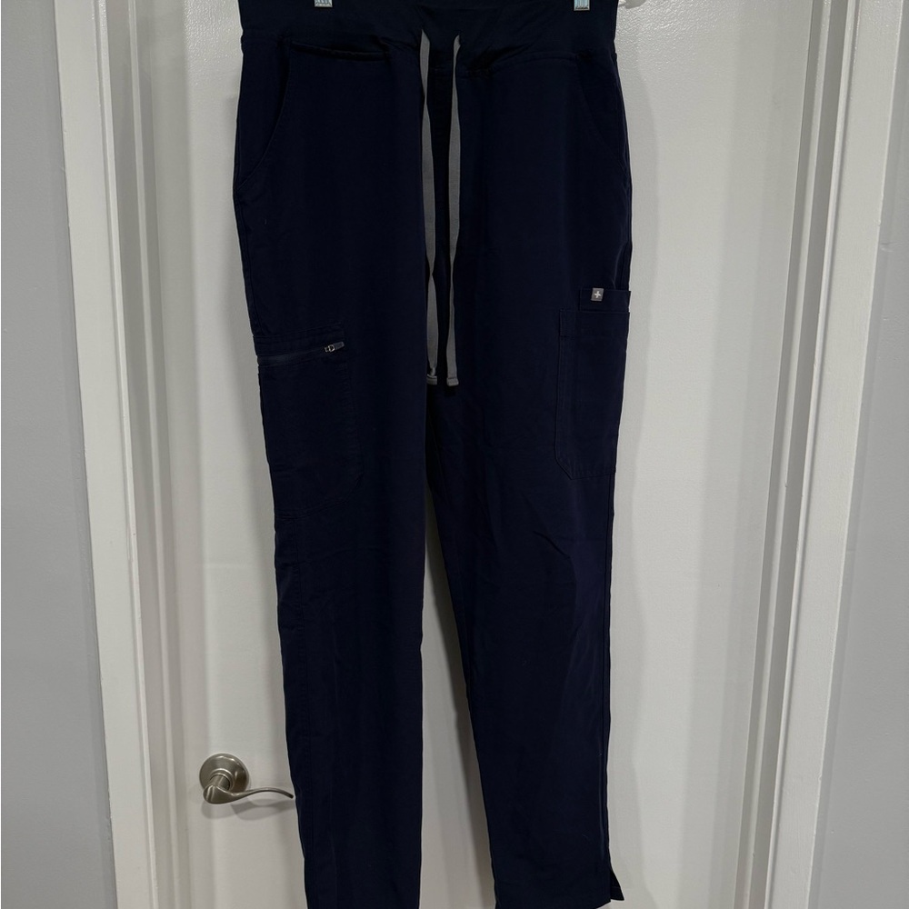 FIGS HIGH WAISTED YOLA SKINNY SCRUB PANTS